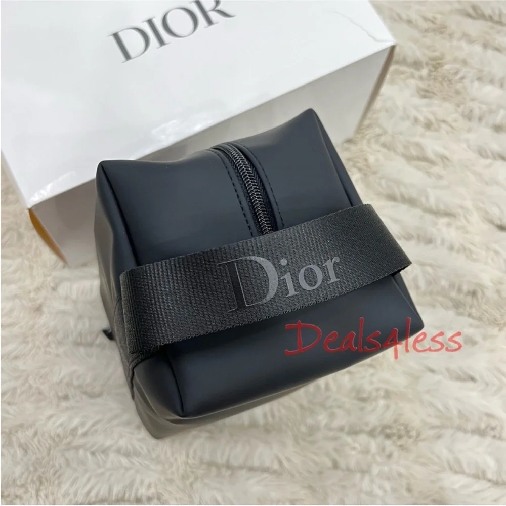 Dior Pouch Cosmetic Bag Toiletry Case Travel Dop Kitt Shaving Bag NEW in box